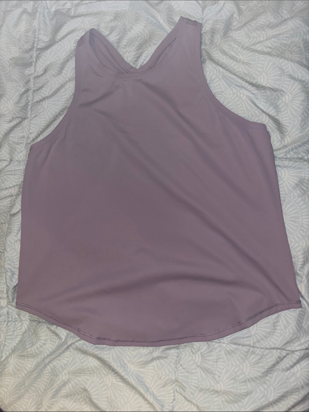 Old Navy Women’s Lavender Racerback Athletic Tank Top